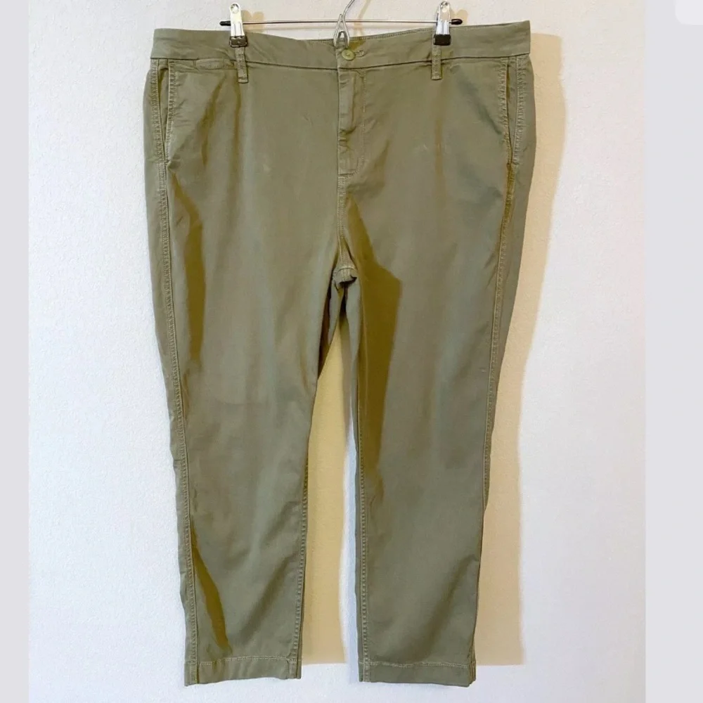 J. Crew High Rise Slim Boy Chino Pants